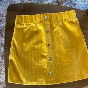 Isaac Mizrahi corduroy skirt